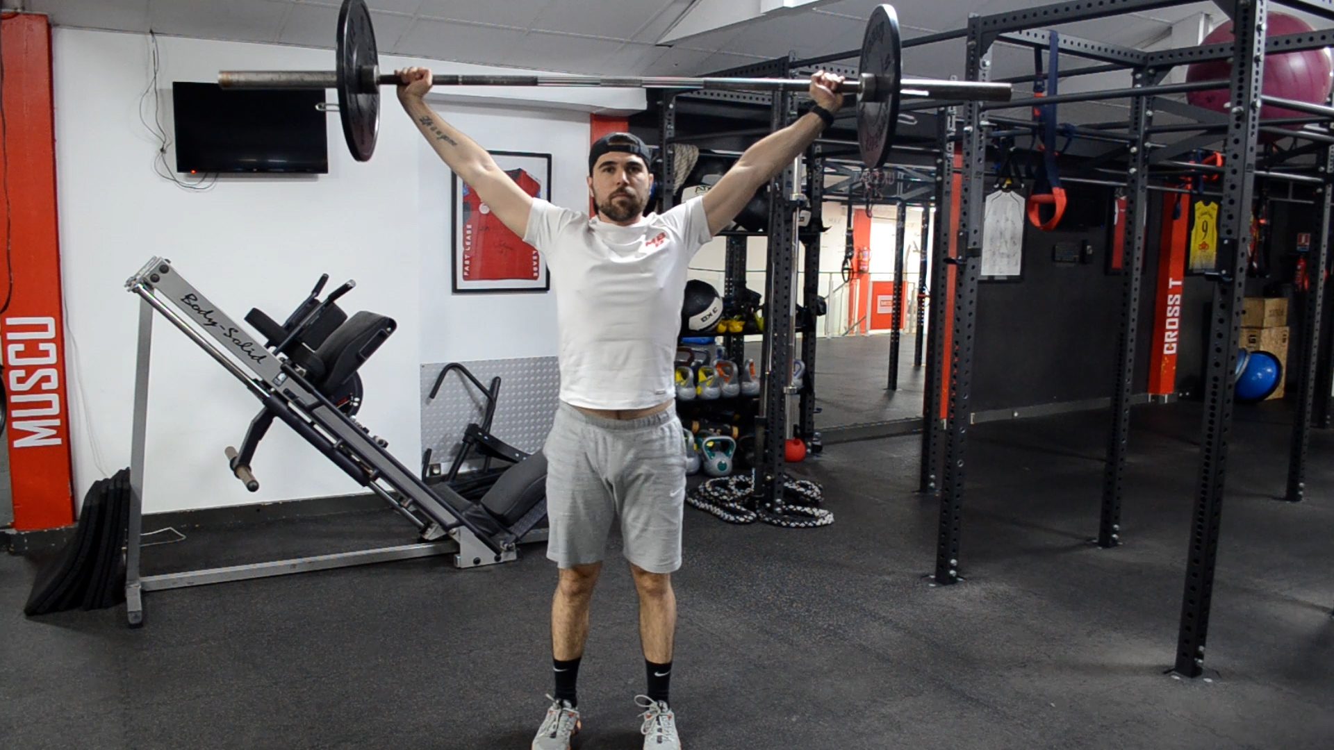 Arraché, Snatch, à la Barre