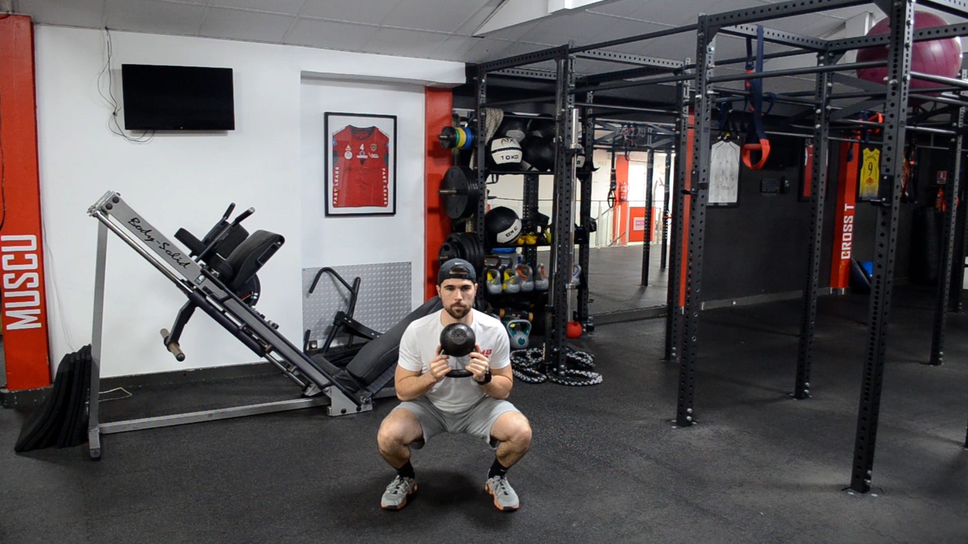 Goblet Squat au Kettlebell
